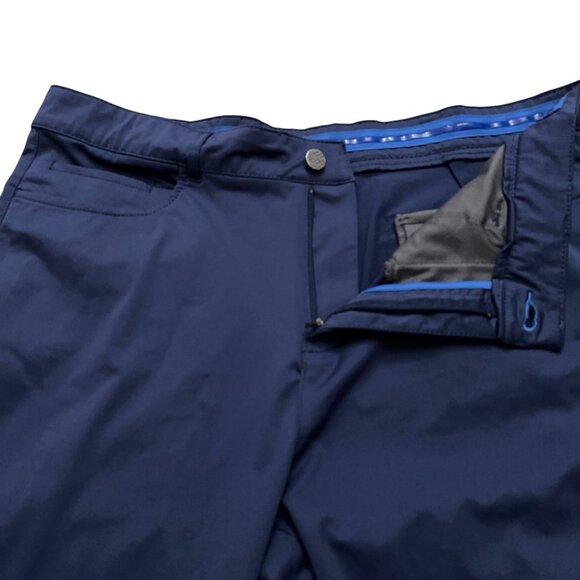 Twillory Pants Mens Size 38x30 Performance Stretch Golf Tailored Fit Blue - Picture 3 of 7